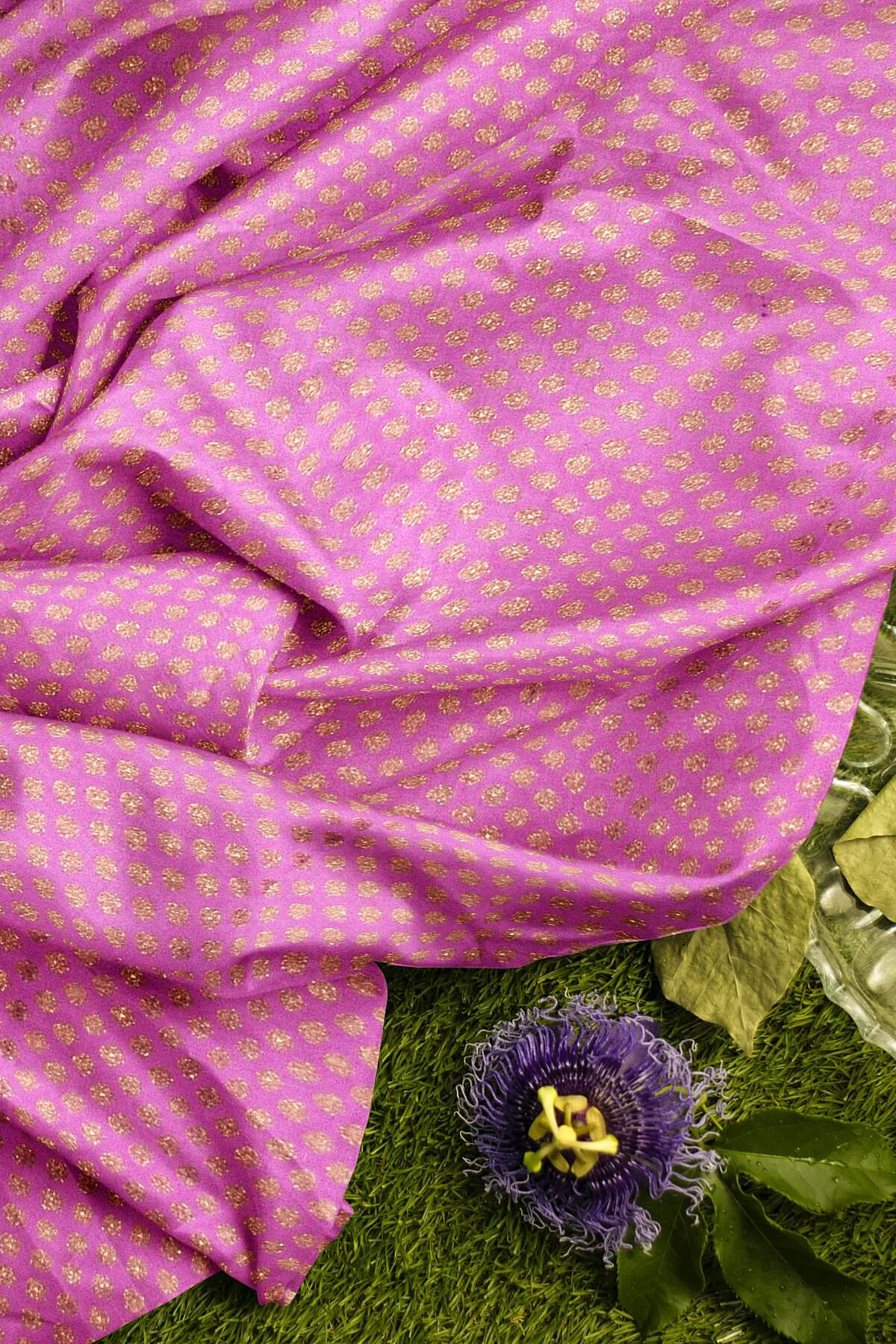 Pure Indian Silk Fabric Mulberry Silk Fabric 45'' Width Indian